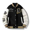 Mens Jackets Men Jacket Baseball Uniform Loose Embroidery Brand Coats Spring Autumn Casual College Wear American Fashion Clothing 221006