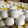 Other Laundry Products Reusable Wool Dryer Balls Premium Laundry Products Natural Fabric Softener Static Reduces Helps Dry C Bdesybag Dhvsy