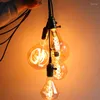 Retro LED spiraalvormige filament gloeilamp 4w warm geel 220V C35 A60 T45 ST64 T185 G80 G95 G125 Vintage Edison Lamp