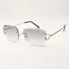 Metal claw sunglasses 3524030 with big C temples and 58 mm cuts lens