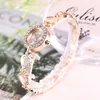 Wristwatches 2022 Bracelet Watch Women Watches Rose Gold Women's Diamond Ladies Clock Relogio Feminino