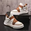 Fashion Italie Designers Party Bustable Robe Shoes Wedding Blanc Vulcanize Casual Sneakers Round Bottom Botting Business Locage de loisirs Y137 51 65