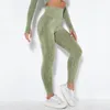 Leggings da donna Fitness da donna Leggings senza cuciture Palestra Sport Leggings da yoga Leggings da allenamento push-up a vita alta da donna 221007