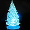 Christmas Decorations 2022 Night Lamp Energy-saving LED Light Tree-shaped Acrylic Decorative