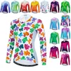 Vestes de course printemps manches longues cyclisme maillot femmes automne vêtements longs Anti-UV vélo veste route vtt vélo chemise