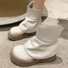 Boots Modern Angle Women Chelsea Shold 2022 Fashion Fashion Toe Platform 221007