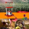 Meyve Meyveleri Ev Paslanmaz Çelik Meyve Meyvesi Büyük Manuel Meyve Bira Şarap Kalıntısı Ayırma Pres Squeezer Makinesi