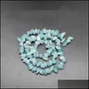 Jade 5-8mm Stone natural Sinchas soltas formam chip para presente de natal jóias de pulseira de colar diy