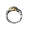 10Pcs Retro Animal Unique Cools Snake Ring For Men Women Fashion Wedding Engagement Gift