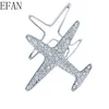 Broches Fashion Airplane Style Brooch Broch pour les femmes et les hommes adapter le pull petit avion Bâle de boucle