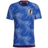 Japon 2024 Jerseys de football Dessin animé Isagi Atom Tsubasa Minamino Kids Samurai Kit Rose 2023 Uniforme spécial japonais 23 24 Chemise de football Mitoma Fan Player Version