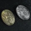 Broches Viking Norse Shield Brooch Broch pour femmes hommes boucles fermoir v￪tements fixes cicarf