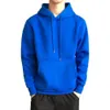 Mens Hoodies Sweatshirts Men hoodie Solid Color Ribed Cuff Autumn Winter Drawstring Warm Sweatshirt For Daily Wear 221007