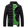 Herren-Daunenparka, Winterjacke mit Stehkragen, für Damen und Herren, dicker warmer Parka, einfarbig, modisch, Streetwear, 5XL, 221007