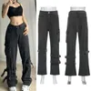 Jeans da donna Y2k Mom Pantaloni larghi Cargo Donna Streetwear Abiti vintage Moda coreana Fata Grunge Fairycore Estetica Jean 221007