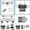 Drones E88 Pro Drone Avec Grand Angle Hd 4K 1080P Double Caméra Hauteur Tenir Wifi Rc Pliable Quadcopter Dron Cadeau Jouet Drop Del Fansummer Dhn7C