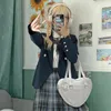 Borse da sera Richme Harajuku Spalla Moda femminile Stile giapponese Borsa da donna a forma di cuore 2022 Trend Casual JK Uniform Bolso Mujer