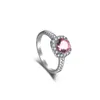 Mode damesband ringen S925 Sterling Silver Ring voor vrouwen ingelegd met diamant zirkoon luxe trouwringfeestvoorstel sieraden accessoires