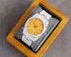 5 Star Super Watch Full Diamond NF V5 Версия 5 Цвет 2813 Наручные часы с автоматическим механизмом 41 мм 124300 Желтый сапфир Dail Мужские часы 18-каратное белое золото