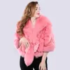 Furce da donna Fucina Fucina vera giacca reale Autunno inverno Lady Calda casual cappotto Casual di buona qualità Short Short Style abbigliamento 221006 221006