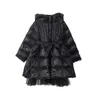 Manteau en duvet filles coton vêtements hiver épais bébé fille coréenne longue veste matelassée chaude pour enfants enfants vestes mode Parkas 221007