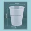 Tek kullanımlık fincan pipetler içecek soğuk içecek plastik fincan meyve suyu ticari tek kullanımlık süt çayı pp buzlu şeffaf p bdesybag dhnis