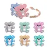 Baby Teethers Toys 10st Silicone Babies Accessories Född Teether Products Pacifier Personlig björn Dinosaur Koala BPA gratis 221007