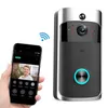 V5 HD 720p WiFi فيديو Doorblbell Camera IR Night Vision ثنائي الاتجاه تشغيل البطارية تشغيل الباب باب الهاتف الداخلي