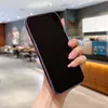 Роскошный металлический телефон мягкий TPU корпусы для iPhone 15 14 Pro Max 12 11 XR XS x 8 7 Plus прозрачный