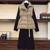 Gilet da donna Janveny Autunno inverno caldo piumino da donna sciolto ultra leggero 90 piumino d'anatra bianco gilet femminile piumino senza maniche 221007