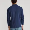 Polos para hombres 100 algodón para hombres Polos de manga larga Camisas Color sólido Polos casuales de alta calidad Homme Primavera Otoño Solapa Tops masculinos 812 221006