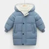 Down Coat Girls Autumn Winter Baby Boys Kurtka zagęszcza ciepłe dzieci dziecięce ubrania odzieży wierzchniej dla 221007