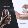 Storage Bottles 15/30/50/80/100ml AS Vacuum Bottle Spray Toner Lotion Press-Type Refillable Sub-Bottle Cosmetic Portable Travel Accessories