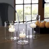 Candle Holders Crystal Glass Tealight Christmas Home Decor Stand Holder Centerpieces For Weddings