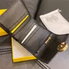 ヴィンテージラウンドレターバックルウォレット本革デザイナー財布カードホルダーコインバッグジッパーポーチ折り畳み箱付き財布