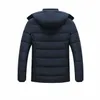 Men's Down Parkas Thick Warm Winter Parka Fleece Hooded Jacket Coat Military Cargo Jackets s Overcoat Streetwear Drop 221007
