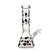 10.8-Inch Glass Oil Rig Hookah Bong - Beaker Recycler Water Pipe com articulação feminina de 18mm para experiência de fumo aprimorada