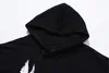 Men's Hoodies Sweatshirts men Hoodies loose women sweater high-quality popular embroidery oil painting arrow print long-sleev Bring tote bag