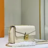 Bolsas de crossbody de várias bolsas de aba de aba flap saco de ombro feminino hangbag cadeia saco axilar bolsa de couro clássico letras de flor velha impressão hardware de ouro