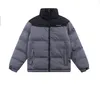 디자이너 남성 퍼퍼 재킷 다운 재킷 겨울 파카 코튼 코트 하이 스트리트 두꺼운 분리형 모자 겉옷 배지 장식 충전 스노우 마운틴 의류