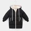 Down jas peuter baby jongens meisjes winterlagen kinderen jassen dikke lange kinderen warme bovenkleding parka snows snows overjas tienerkleding 221007