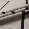 스웨터 2022 새로운 패션 브랜드 니트 하이 엔드 디자이너 겨울 양모 풀오버 남자를위한 검은 스웨터 멋진 Autum 캐주얼 점퍼 망 의류 Y2210