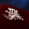 Broschen Vintage Metall Drachen Schwert Brosche Pin Tier Strass Anstecknadeln Herren Anzug Hemd Abzeichen Corsage Schmuck Zubehör