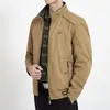 Mens Jackets Brand Doublesided Military Jacket Men 7XL 8XL Spring Autumn Cotton Business Casual Multipocket Mens Jackets chaquetas hombre 221006