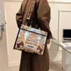 Été nouvelle mode femmes sac concepteur femmes sac à main grande capacité unique épaule messager Graffiti luxe sac