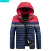 Piumino Parka da uomo Cappotto invernale da uomo Nuovo Giacca con cappuccio antivento e calda Moda uomo casual T221006