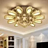 Chandeliers Modern Luxury Crystal Interior Ceiling LED For Living Room Bedroom Kitchen Island Dining Lamps Fixture