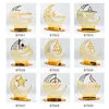 Party Dekoration Eid Mubarak Goldene Acryl Mond Sterne Ornamente 2022 Ramadan Desktop Dekorationen Für Home Muslimischen Dekor Hilfe