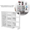 White Wooden Shoe Cabinet Storage Rack Organizer Cupboard Half Corner