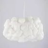 Lámparas colgantes, candelabro de nube de algodón creativo posmoderno Simple, lámpara de mesa para cafetería, tienda de ropa, LED decorativo